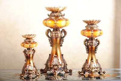 广东欧式家居饰品批发价格/高端工艺品/别墅奢华摆设品